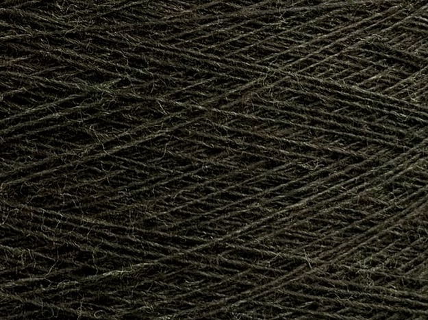 Botto Poala Art. Supergeelong Nm 1/15 – Merino Supergeelong Garn col. 1740 Dunkles Olivgrün Mélange